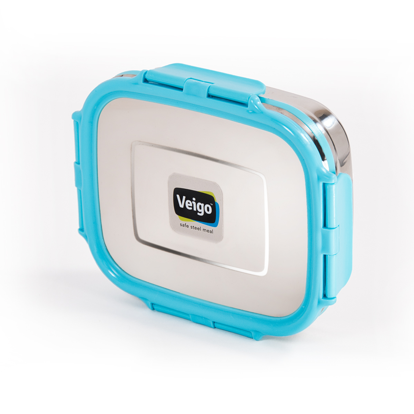 Veigo Lunch Box Set w/ Peacock Blue SIP Bottle